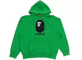 A Bathing Ape Ink Camo by Bathing Ape Pullover Hoodie in Green xld