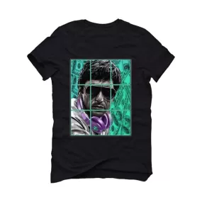 Air Jordan 13 “Island Green” Black T-Shirt (Pacino)