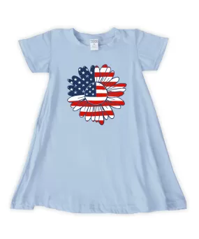 American Flag Daisy Dress