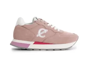 CafèNoir Donna Sneakers in Pelle Scamosciata e Tessuto