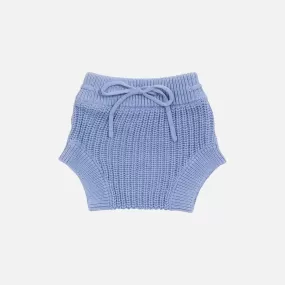 Chunky Knit Bloomers - Marine