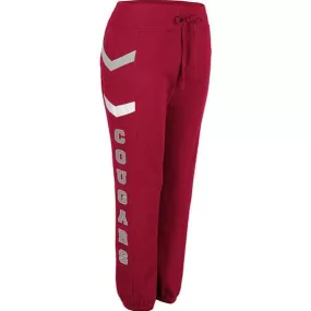 Colosseum Ladies WSU Cougar's crimson Jogger Sweats