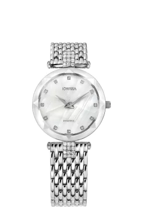 Facet Strass Swiss Ladies Watch J5.636.M