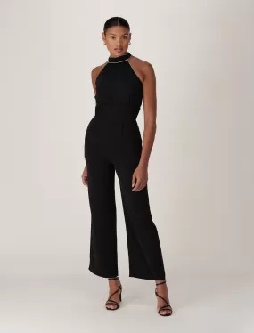 Lauren Halter Diamante Jumpsuit