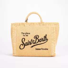 Mc2 Saint Barth borsa colette straw raffia beige