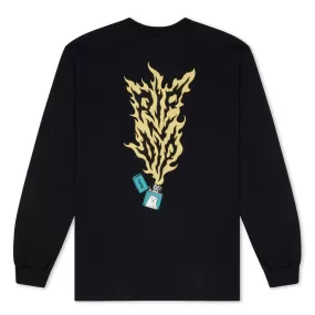 RIPNDIP RIPNLIT LS-BLACK