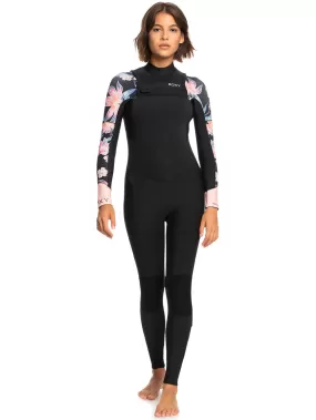 Roxy Ladies 4/3mm Swell Series Front Zip Wetsuit