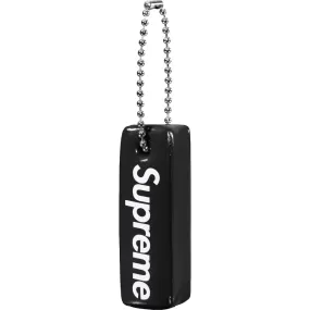 SUPREME FLOATING KEYCHAIN-BLACK