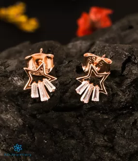 The Starglow Silver Rosegold Earstuds