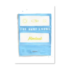 The Surf Lodge Montauk Matchbook