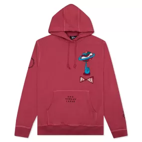 World Balance Hooded Sweatshirt - Coral